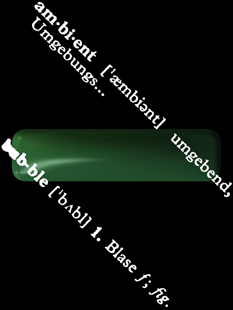 ambient bubble blase