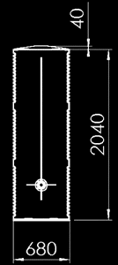 zeichnung  duschkabine
